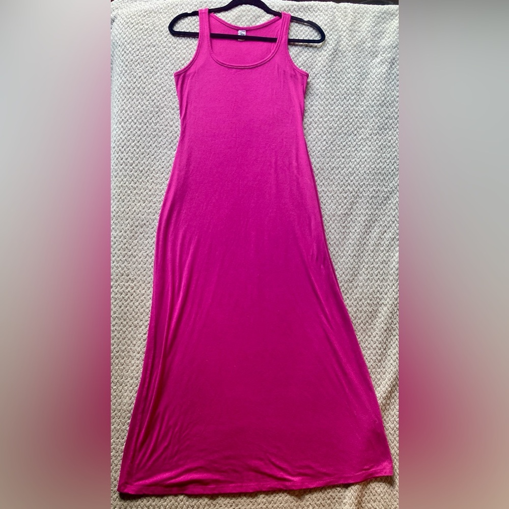 Old Navy Magenta Maxi Dress